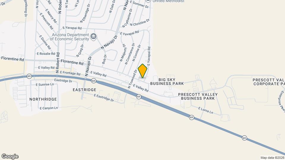 2924 N Yavapai Rd E Mapa y Detalles de la Ubicación
