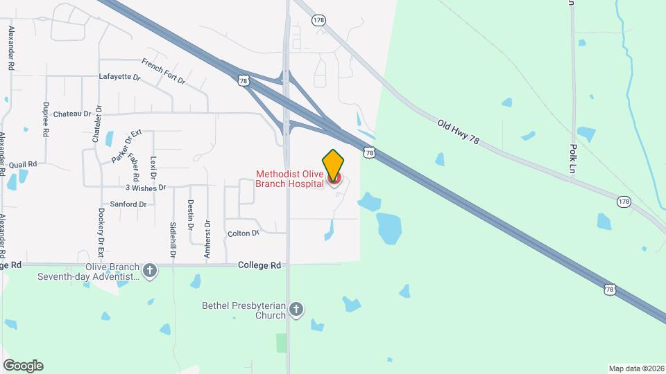 4250 Bethel Rd Map and Location Details