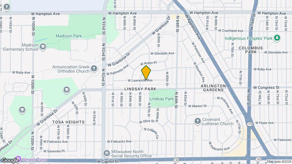 8715 W Lawrence Ave Map and Location Details