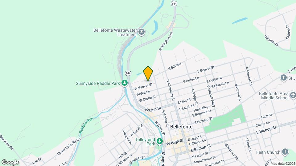 239 W Beaver St Map and Location Details