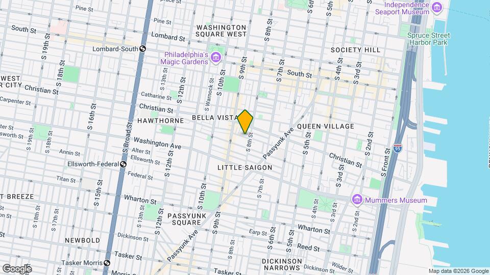 818 Montrose St Mapa y Detalles de la Ubicación