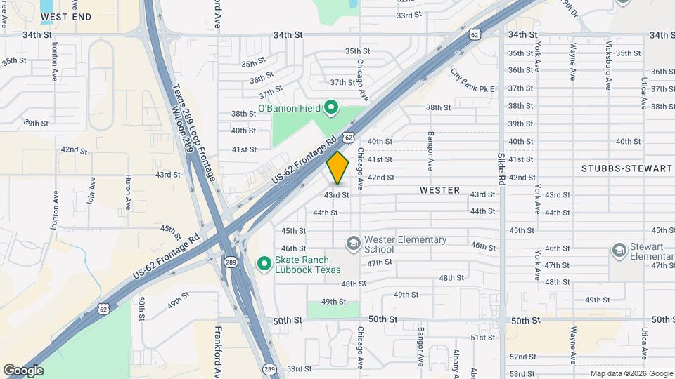 5514 43rd St Map and Location Details