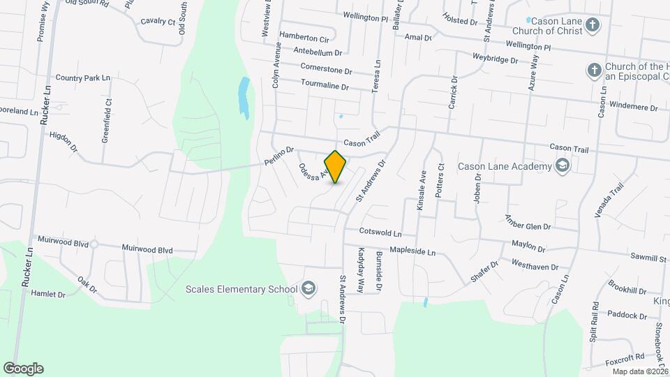 2033 Victory Gallop Ln Map and Location Details