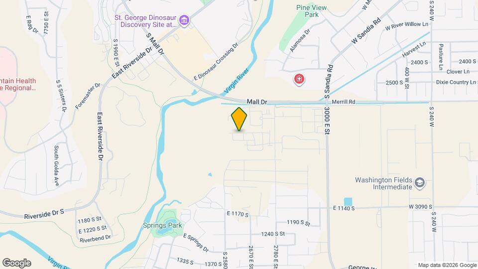 2626 E Gray Birch Dr Map and Location Details