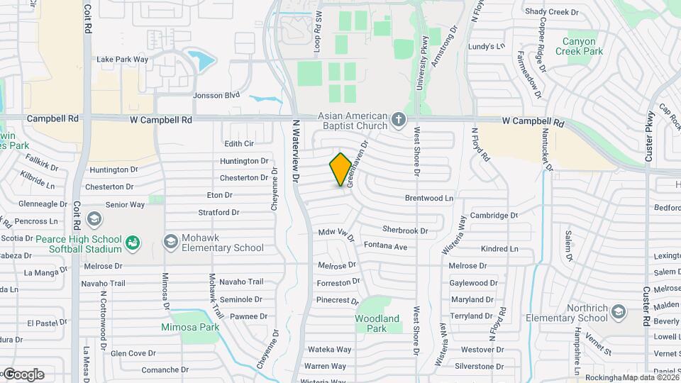 902 Greenbriar Ln Map and Location Details