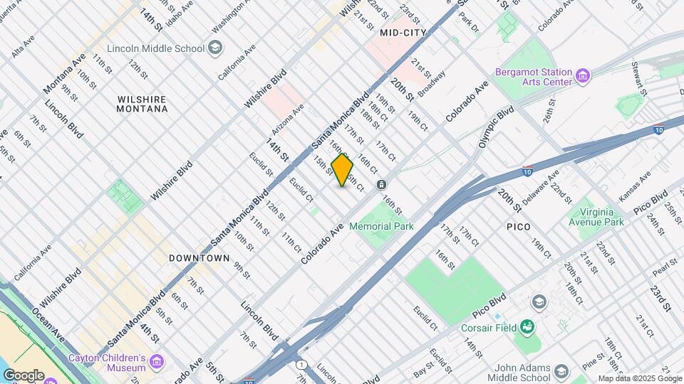 1524 15th St Map and Location Details