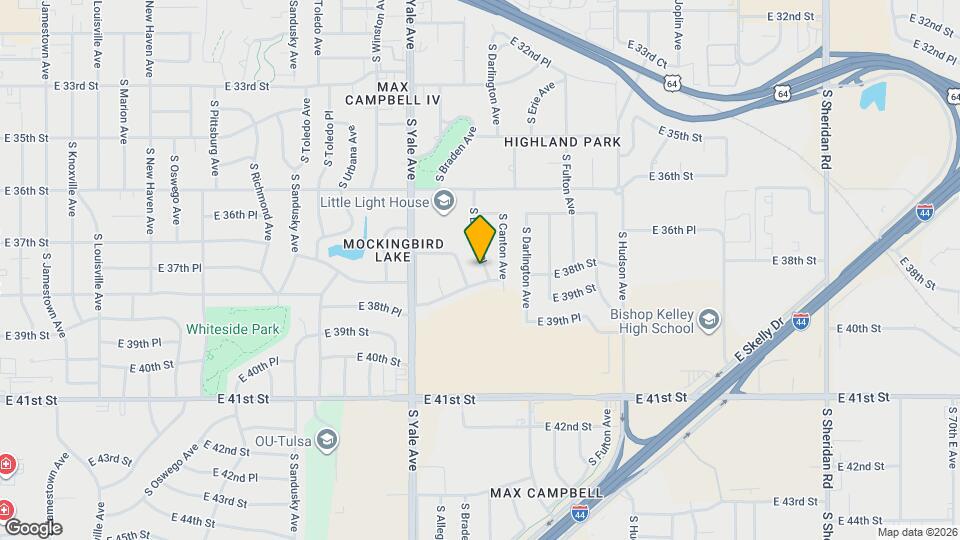 3756 S Braden Pl Map and Location Details