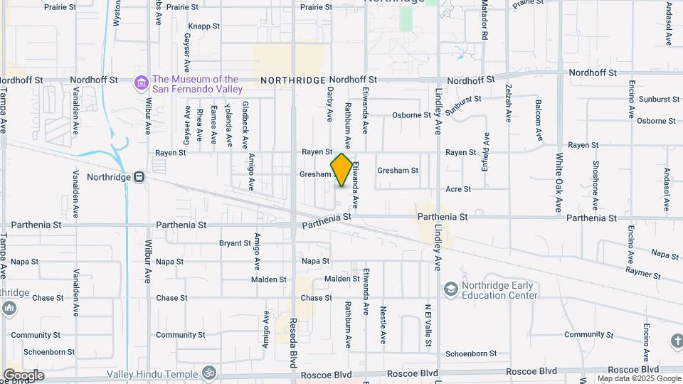 8744 Darby Ave Map and Location Details