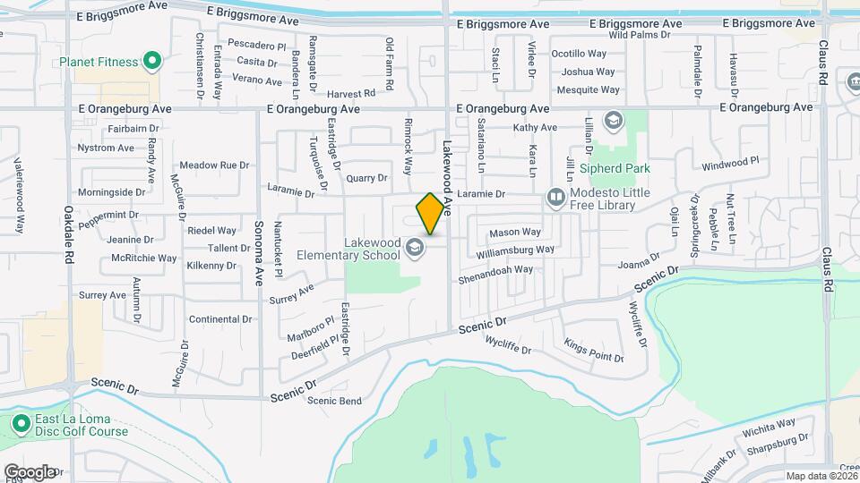 2929 Middleboro Pl Map and Location Details