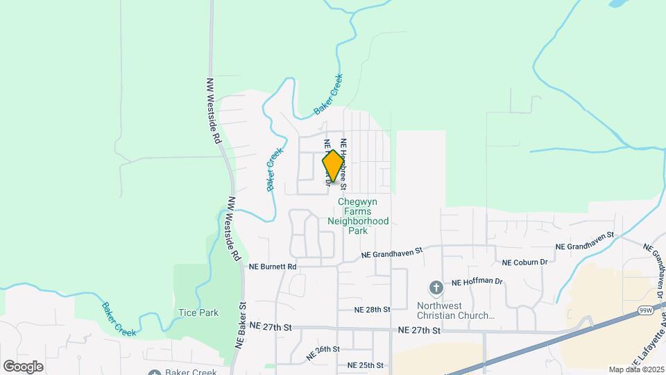 3492 NE Harvest Dr Map and Location Details