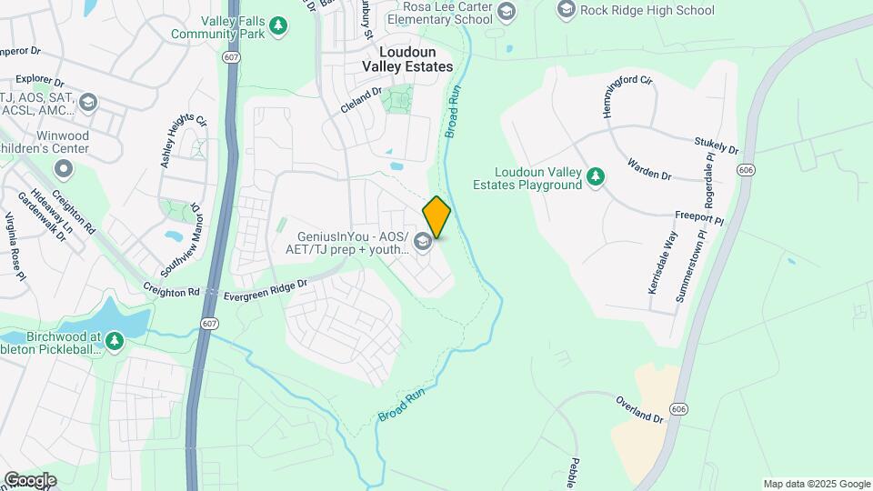 43242 Hattontown Woods Terrace Map and Location Details