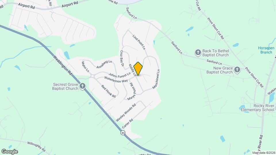 4430 Kiddle Ln Mapa y Detalles de la Ubicación