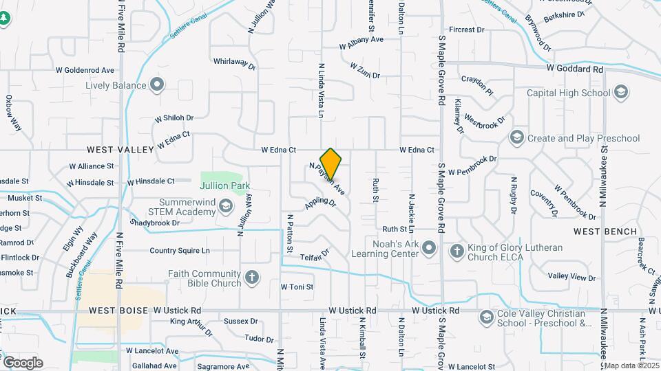 9531 Atmore Dr Map and Location Details