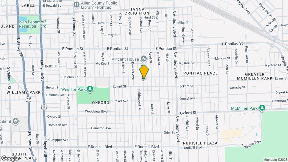 3015 Holton Ave Map and Location Details