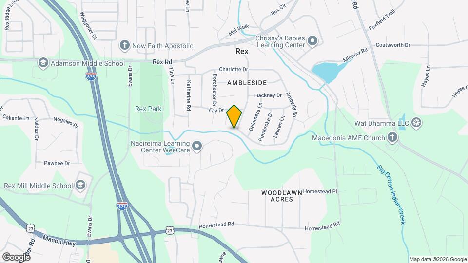 6187 Amberly Rd Map and Location Details