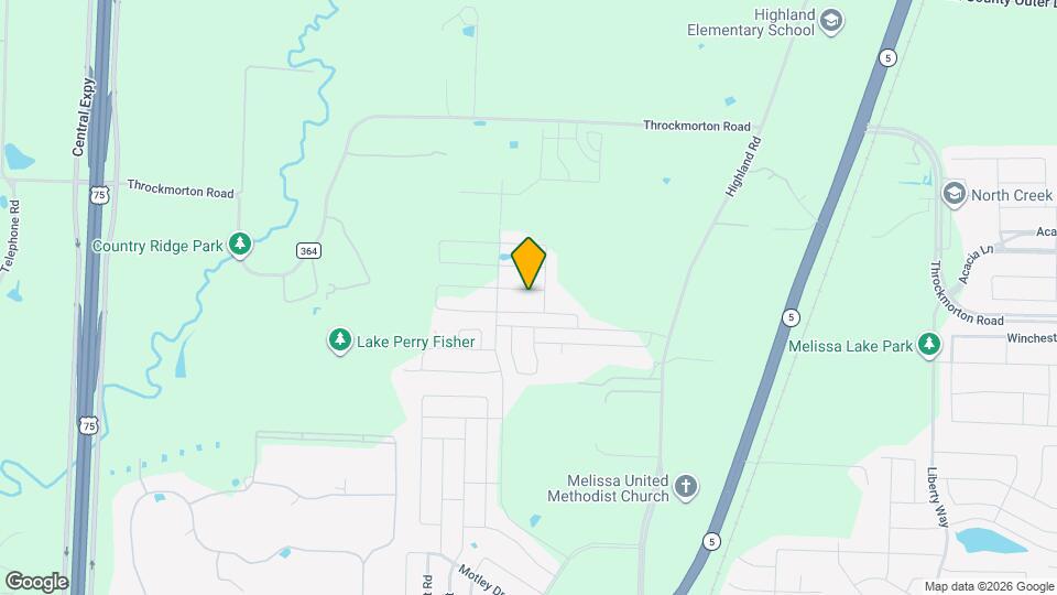 1404 Mahogany Dr Map and Location Details