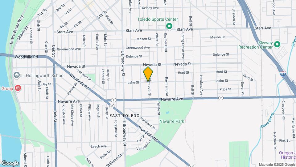 1222 Idaho St Mapa y Detalles de la Ubicación
