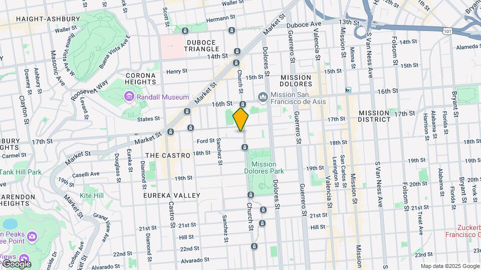 544 Church St Mapa y Detalles de la Ubicación