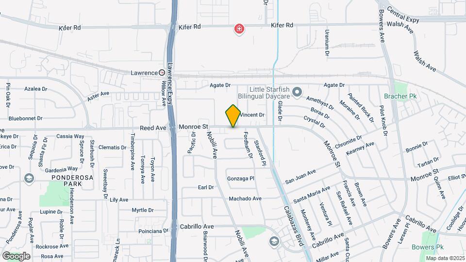 3440 Monroe St Map and Location Details
