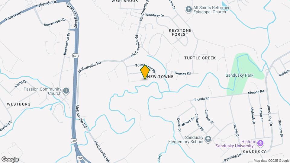 441 Three Creeks Ct Map and Location Details