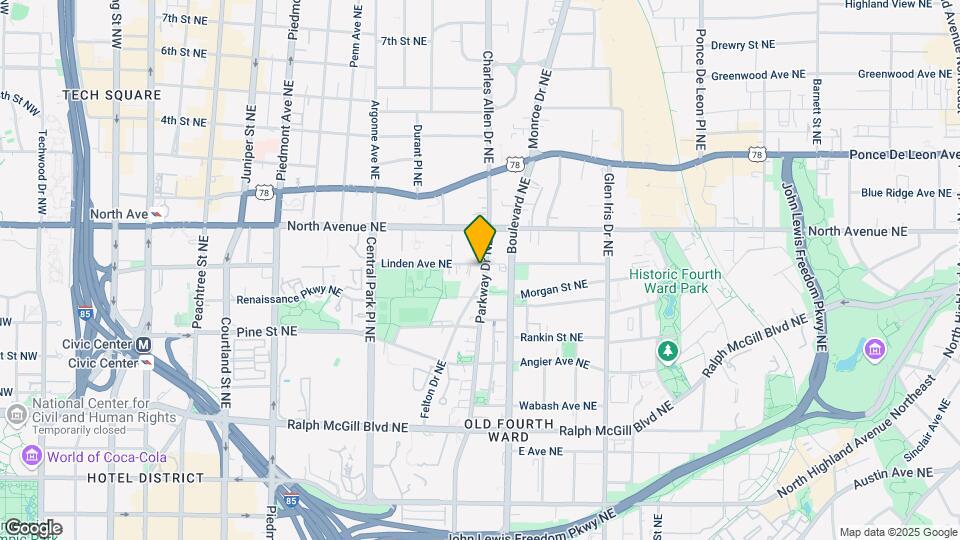 564 Parkway Dr NE Map and Location Details