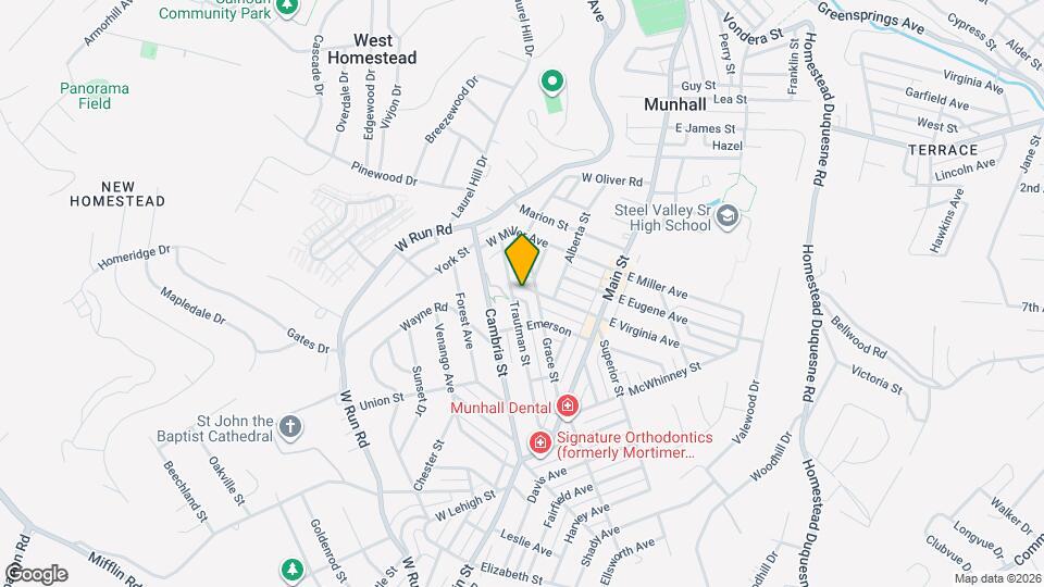 309 W Virginia Ave, Unit 1-3 Map and Location Details