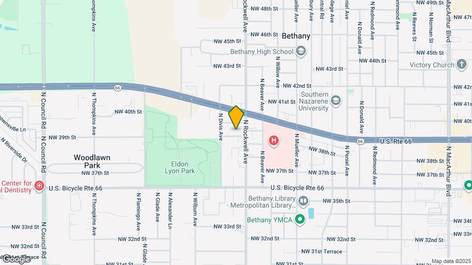 7107 NW 39th St Map and Location Details