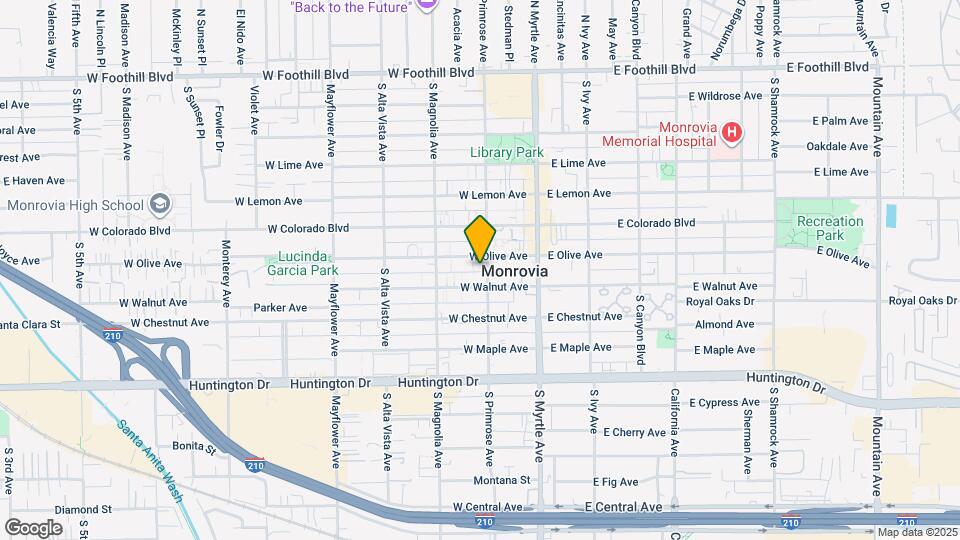 709 S Primrose Ave, Unit Apartment C Mapa y Detalles de la Ubicación