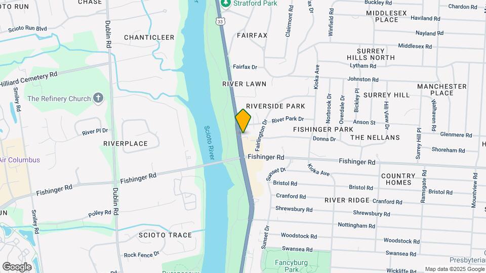 3844-850 Riverside Dr Map and Location Details