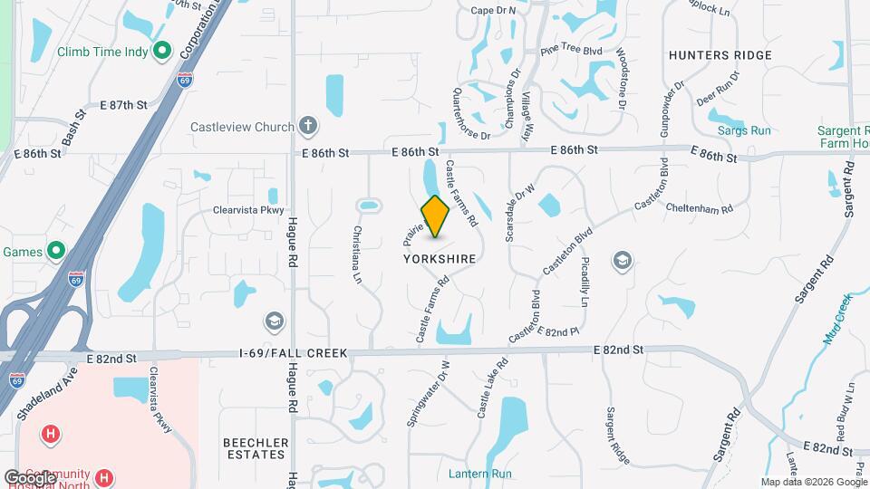 8134 Old Prairie Ct Map and Location Details