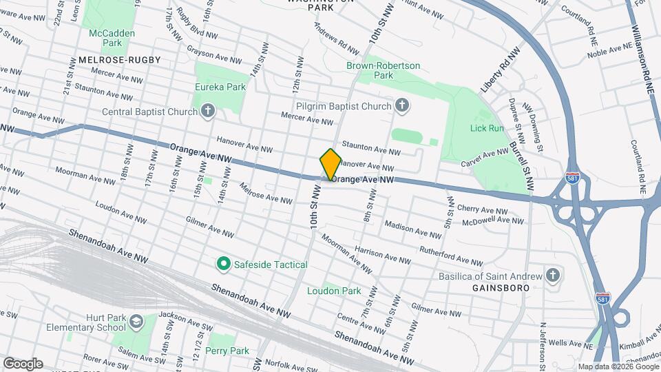 931 McDowell Ave NW Mapa y Detalles de la Ubicación
