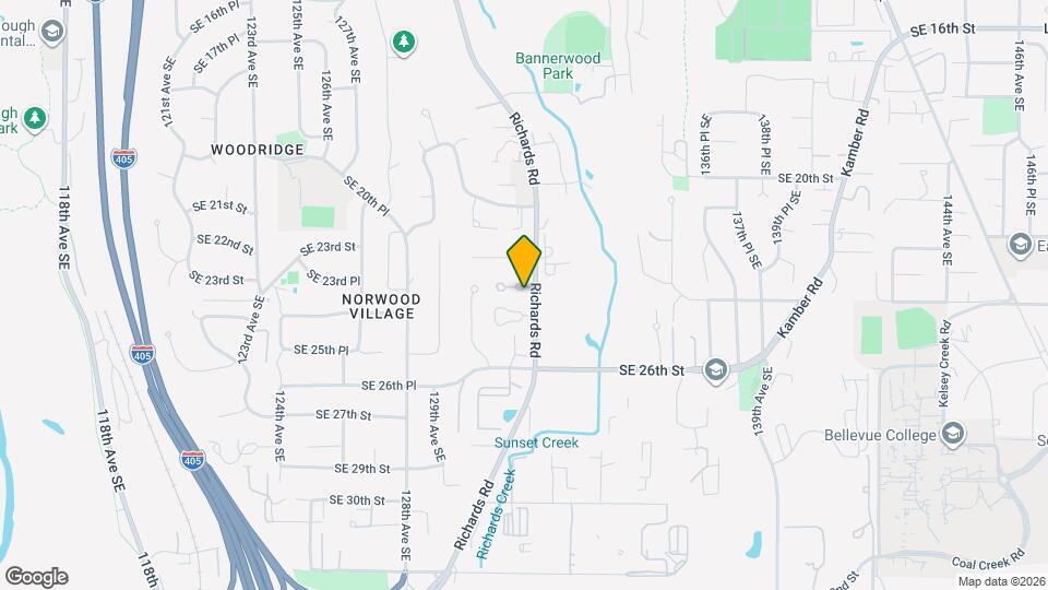2395 132nd Ave SE Mapa y Detalles de la Ubicación