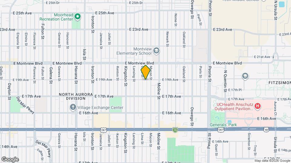 1788 Lima St, Unit B Map and Location Details