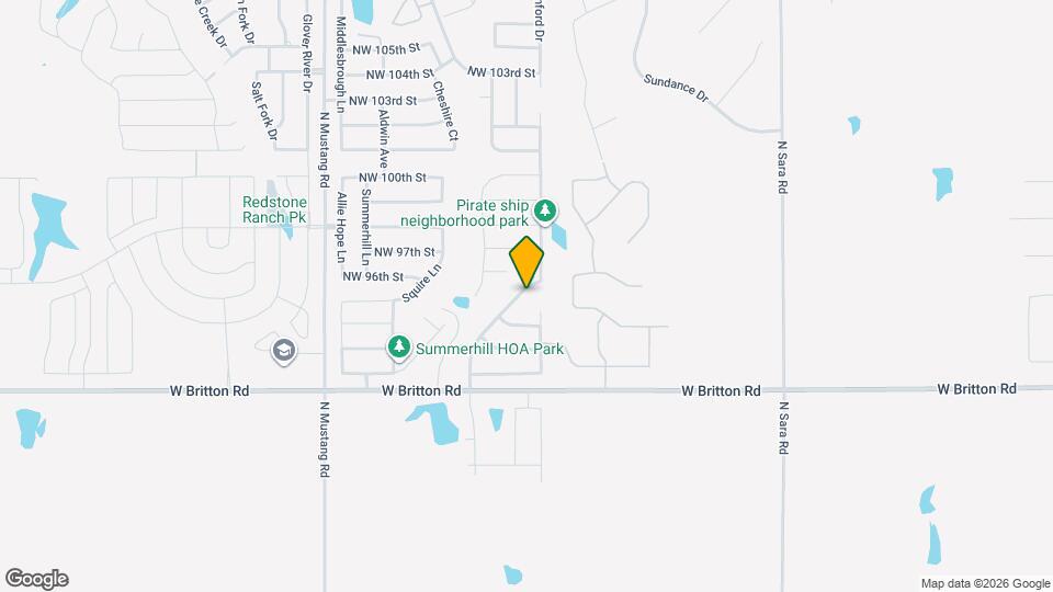 9620 Ashford Dr Map and Location Details