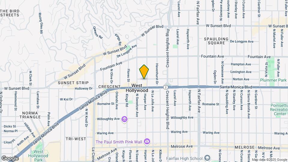 8258-8262 W Norton Ave Mapa y Detalles de la Ubicación