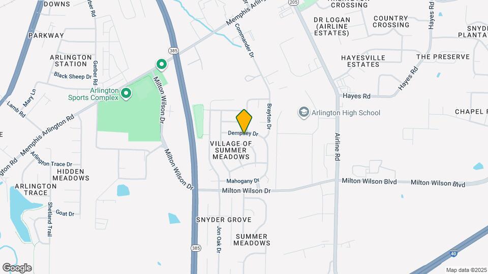 11635 Dempsey Dr Map and Location Details