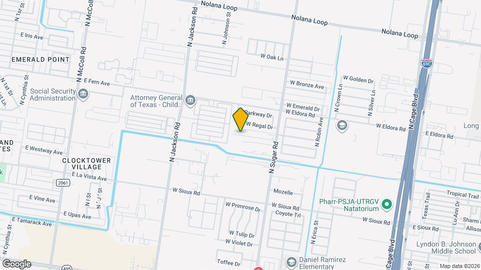 1506 W Heritage Dr Map and Location Details