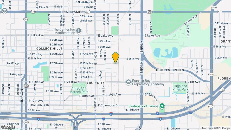 3611 Bishop Eddie Newkirk Wy Map and Location Details