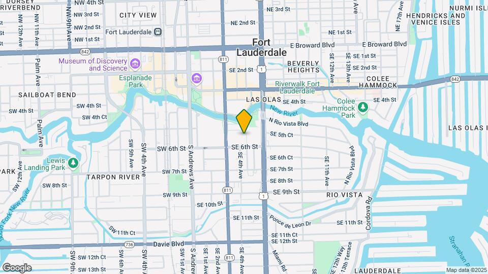 511 SE 5th Ave Map and Location Details