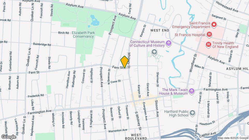 81 Fern St Map and Location Details