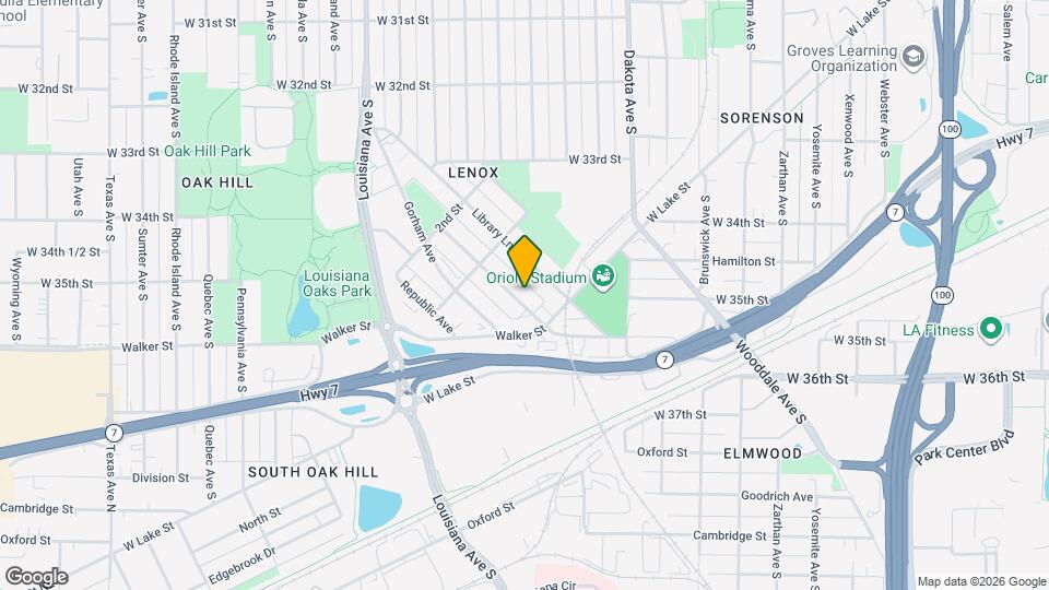 3379 Brownlow Ave Map and Location Details