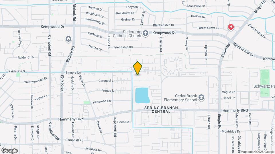 8916 Carousel Ln Map and Location Details