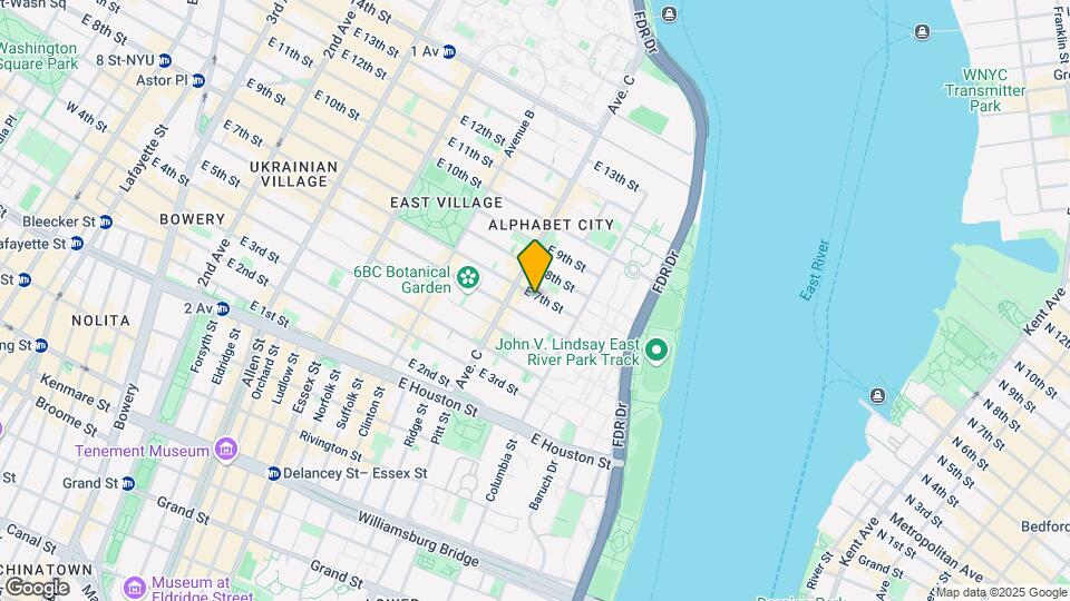 244 E 7th St Mapa y Detalles de la Ubicación