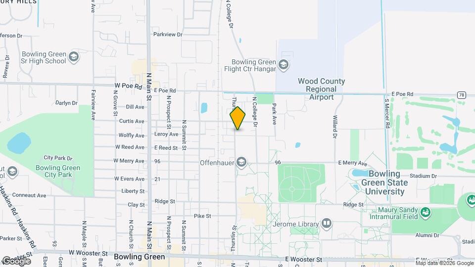 804 Thurstin St Map and Location Details