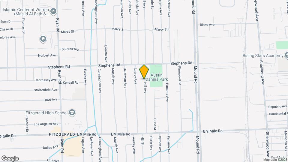 23705 Hill Ave Map and Location Details