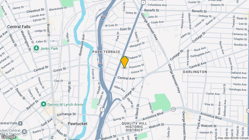 71 Daniels St, Unit 3rd floor Map and Location Details