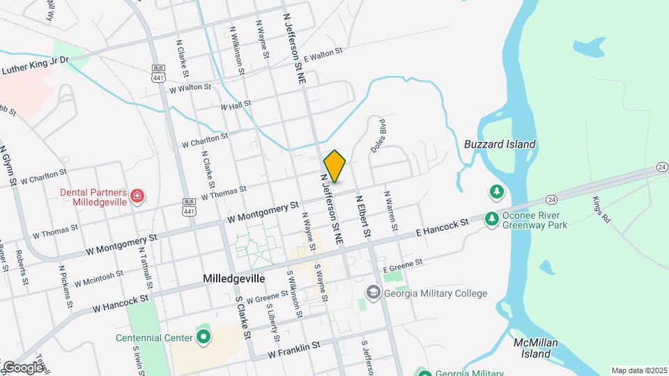 305 N Jefferson St NE, Unit D Map and Location Details