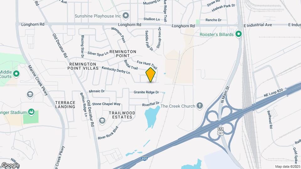 717 Kentucky Derby Ln Map and Location Details