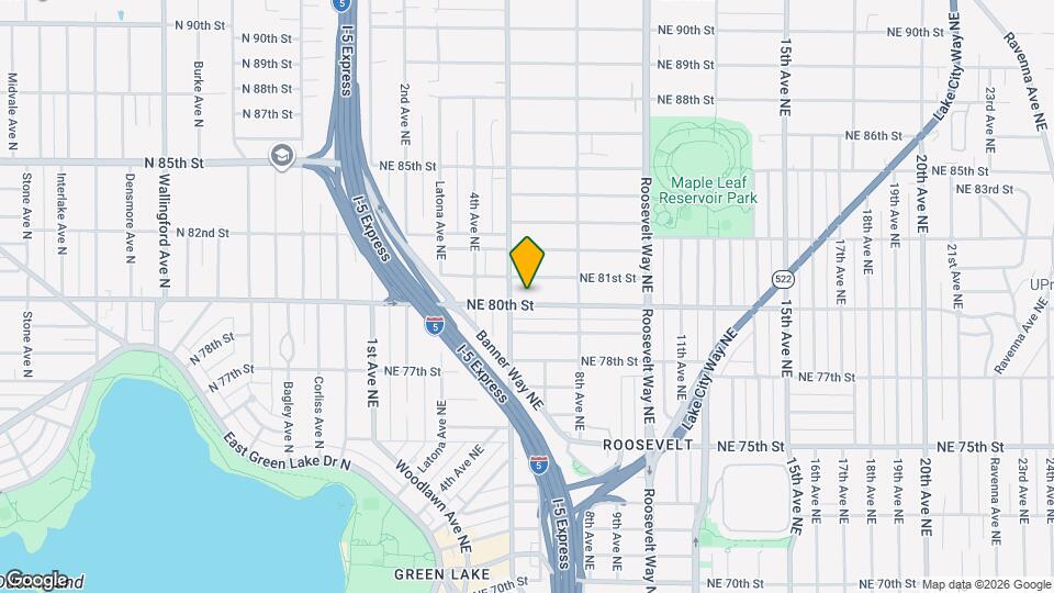 514 NE 80th St Map and Location Details