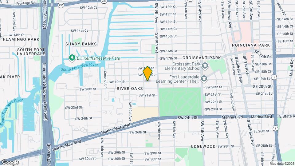 936 SW 19th St Mapa y Detalles de la Ubicación